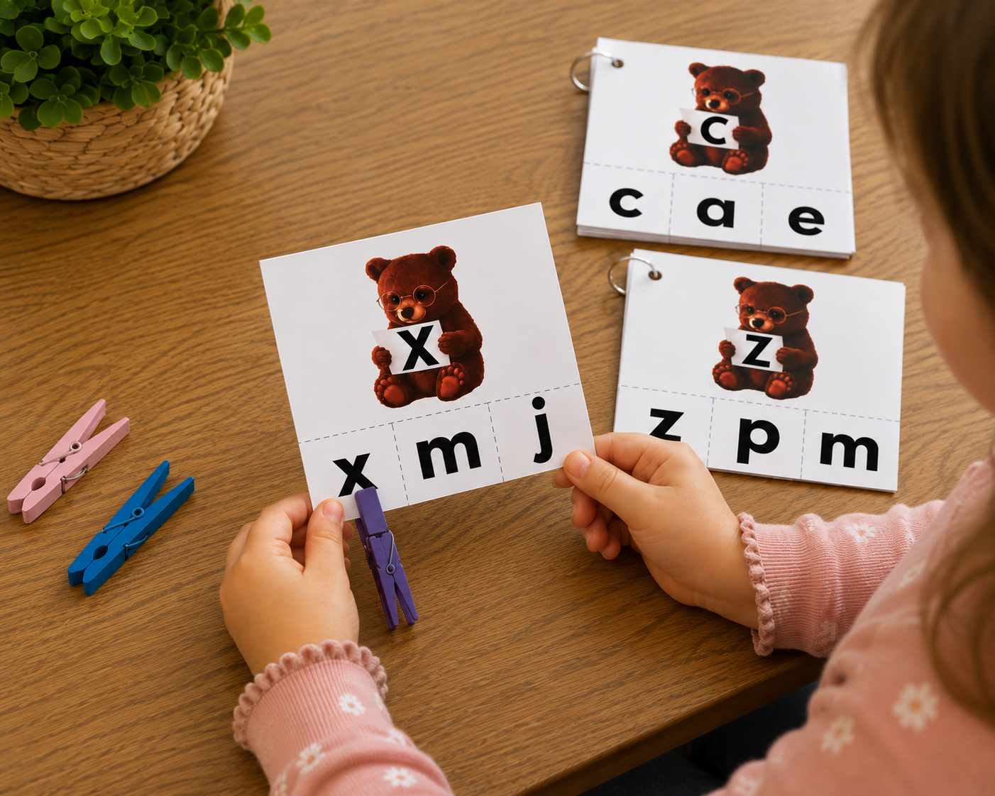 Bear Alphabet Matching Cards