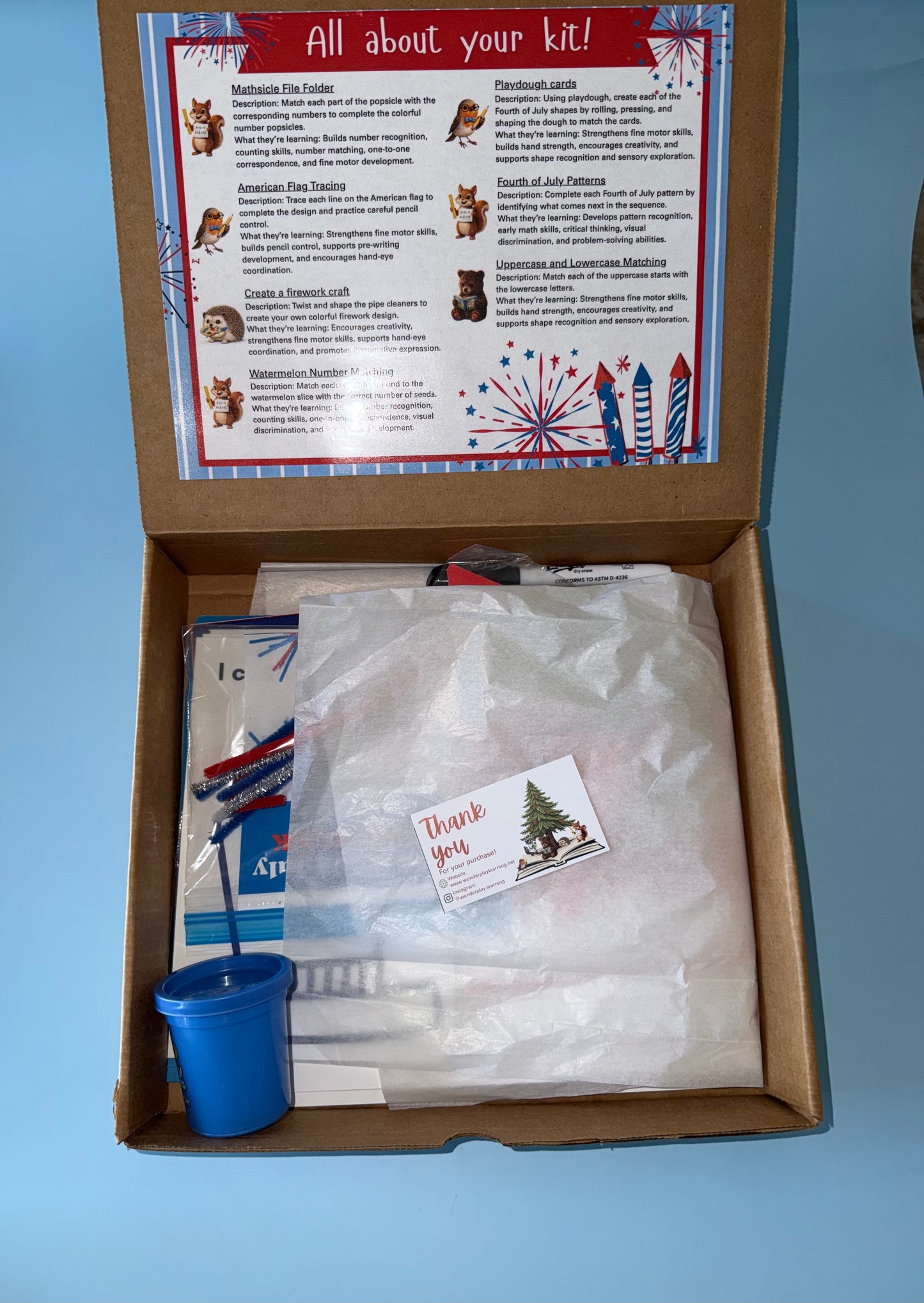 July  Learning Kit