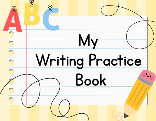 Preschool Writing Practice Books